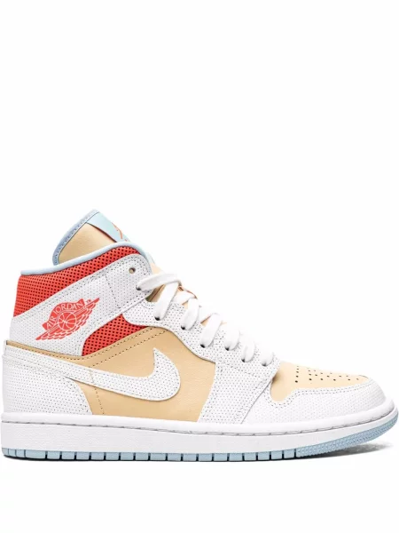 Sneakerși Jordan Air Jordan 1 alb