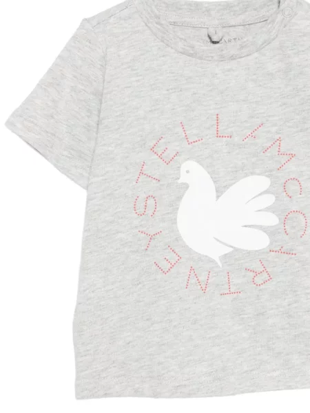 Koszulka dziecięca Stella Mccartney szara