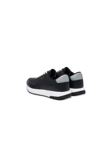Superge Calvin Klein City Runner Laceup Lth Mix črna