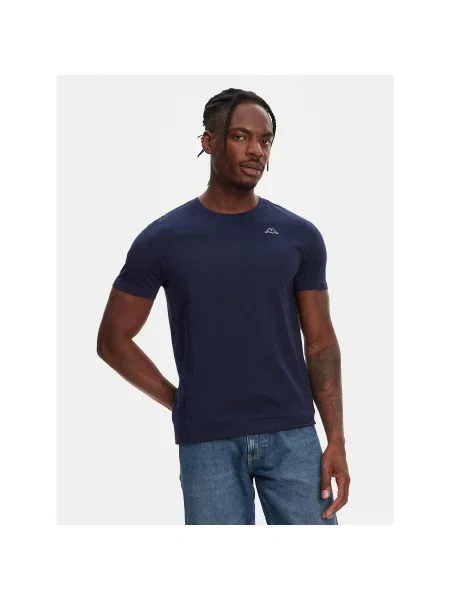 Robe di Kappa T-Shirt Luc Σκούρο Regular Fit μπλε