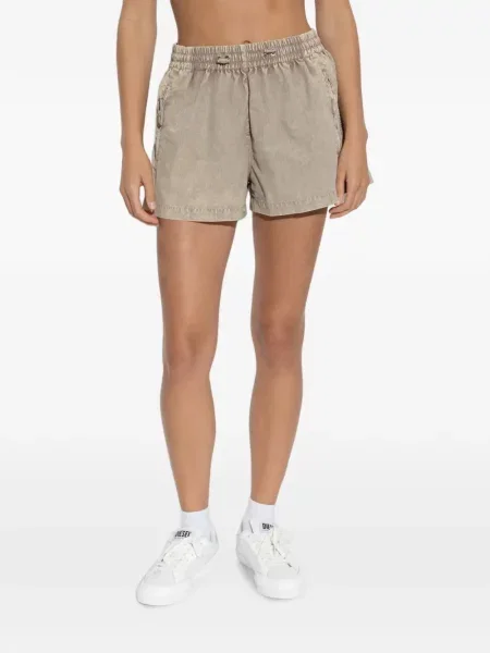 Pantaloni scurți Diesel cu broderie cu cordon