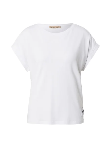 Smith&Soul Tricou supradimensional alb