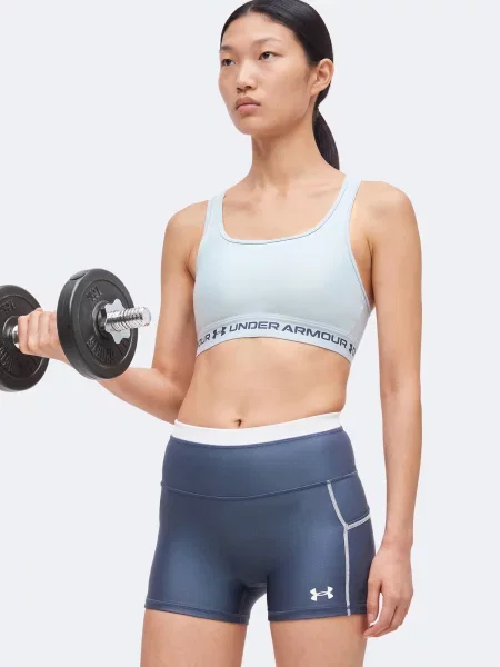 UNDER ARMOUR Športová podprsenka pastelovo / tmavomodrá modrá