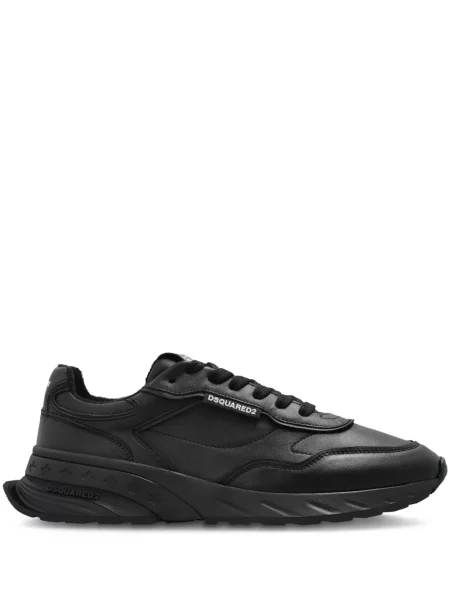 Sneakerși Dsquared2 din piele negru