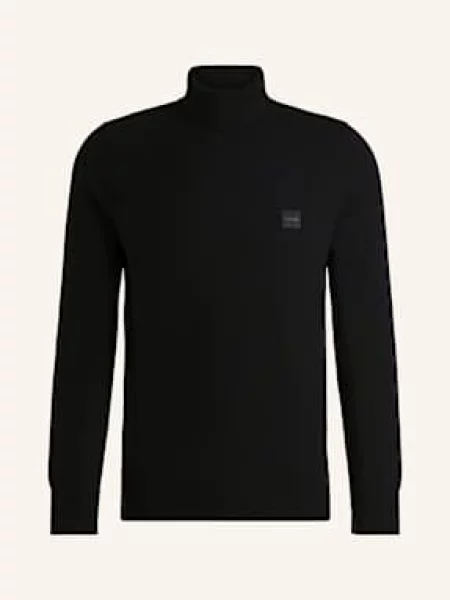 Boss Svetr S Rolákem Akiro černá