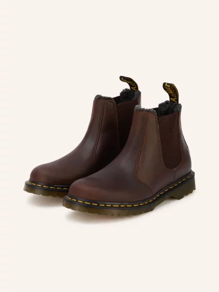 Dr. Martens Chelsea Boots Wl Crazy Horse tmavě hnědá