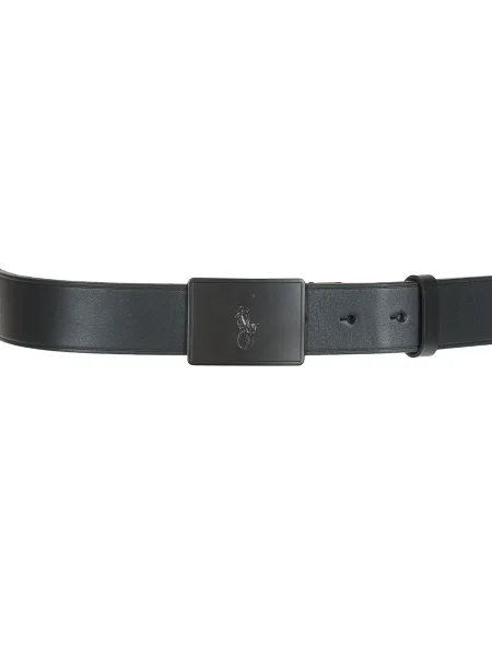 Öves casual bőr öv Polo Ralph Lauren fekete