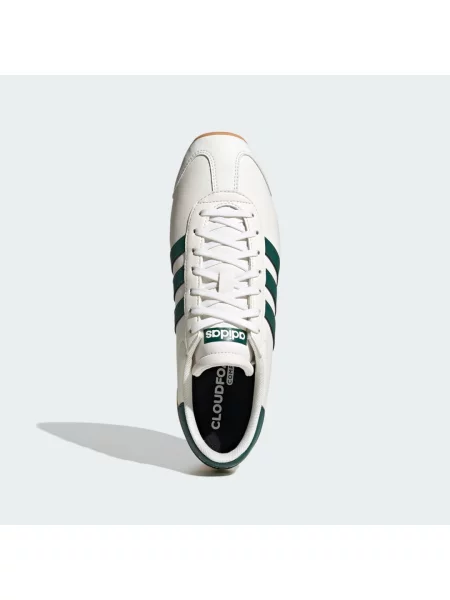 ADIDAS SPORTSWEAR Tenisky Runvista tmavě zelená bílá