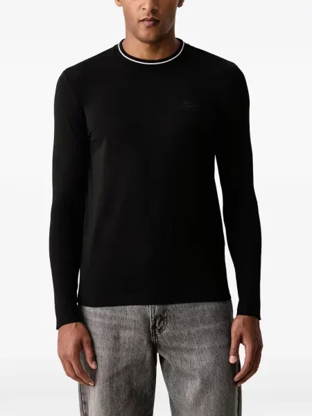 Lung tricou Karl Lagerfeld negru