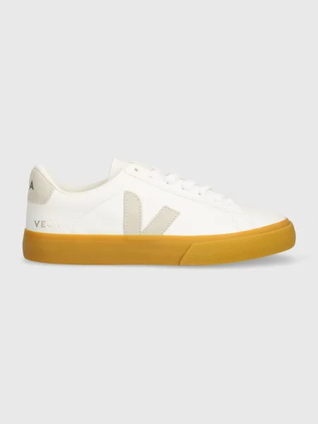 Veja sneakers din piele Campo alb