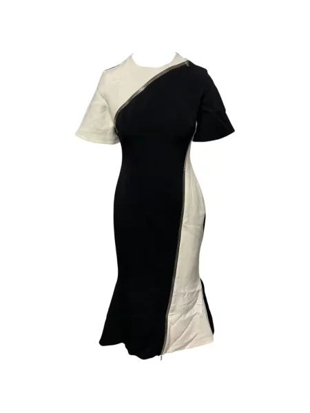 Rochie midi David Koma până la genunchi de costum negru