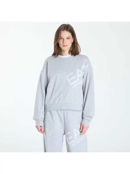 Суитшърт Emporio Armani Logo Series Sweatshirt Light Grey Melange M сиво