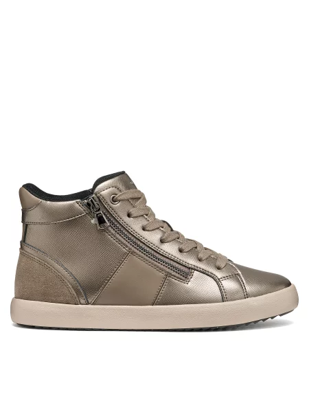 Sneakers Geox D Blomiee Auriu