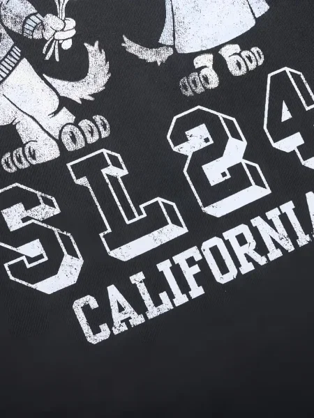 Tricou Nahmias cu imagine negru