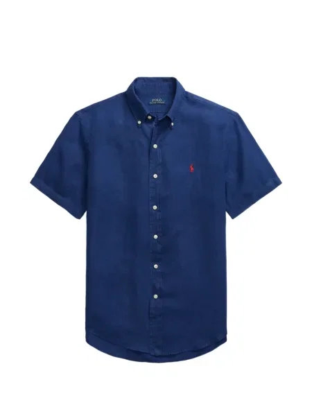 Curea Polo Ralph Lauren tricotate cu autograf cu șireturi albastru