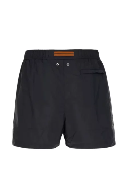 Slip de baie Zegna cu cordon albastru