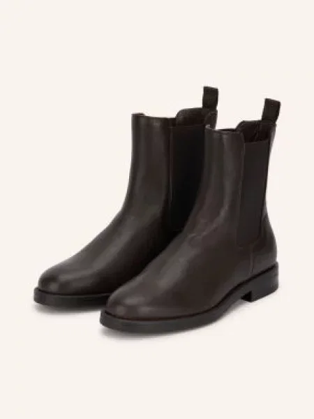 Mrs & Hugs Chelsea Boots tmavě hnědá