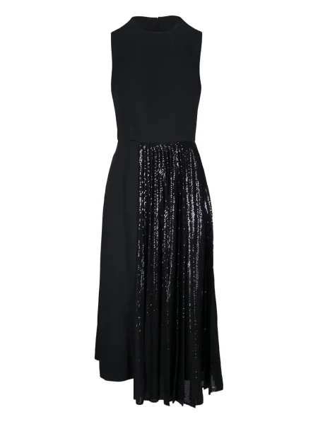 Rochie Michael Kors cu paiete plisată de costum negru