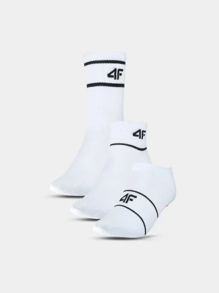 Șosete 4f alb