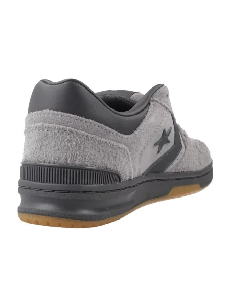Pantofi Converse din piele de căprioară gri