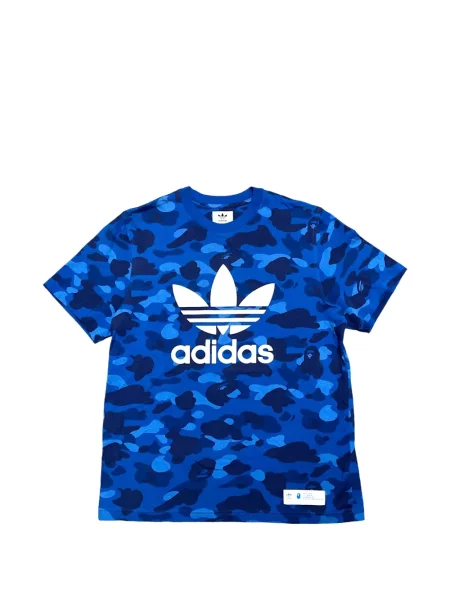 Tricou A Bathing Ape® cu imagine albastru