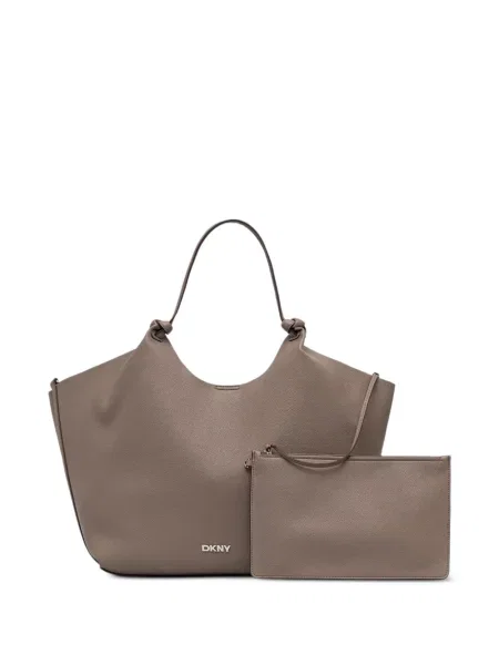Shopper kabelka Dkny hnedá