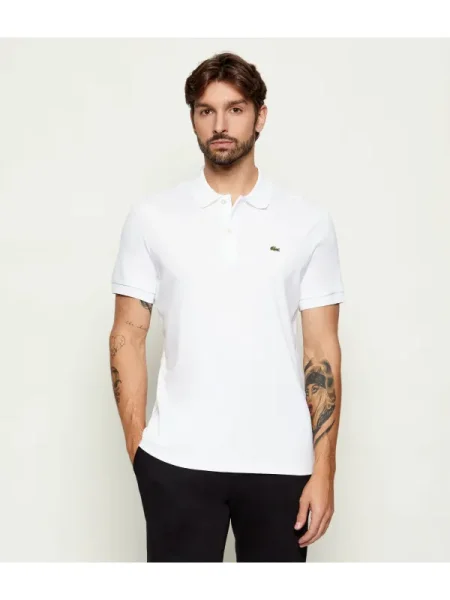 Lacoste Pólóing Regular Fit fehér