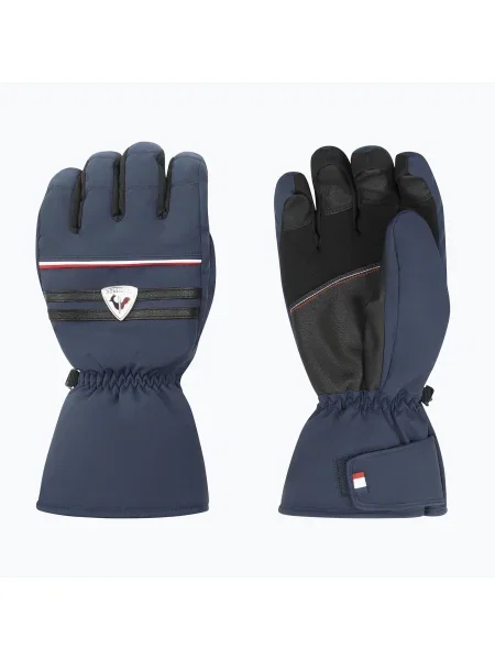Мъжки скиорски ръкавици Rossignol Legend IMP'R dark navy синьо