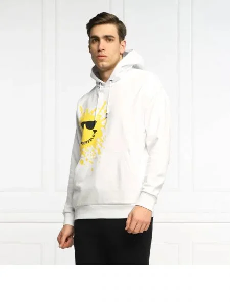 Karl Lagerfeld Hanorac KARL LAGERFELD X SMILEY WORLD alb