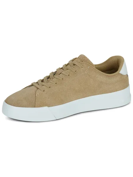 Semišové tenisky Tommy Hilfiger béžová