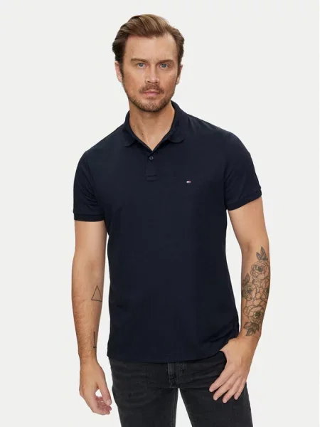 Tommy Hilfiger Polo Essential tamnoplava