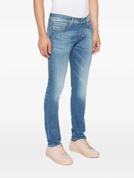 Blugi Dondup cu 5 buzunare albastru