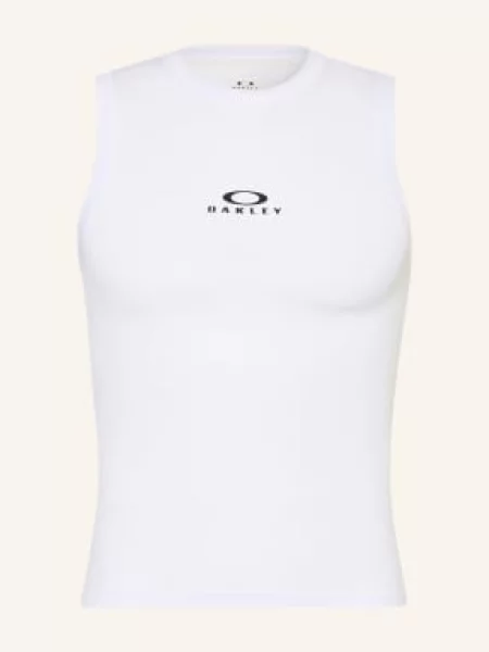 Oakley Cyklistické Tričko Endurance Base Layer Sleeveles / černá bílá