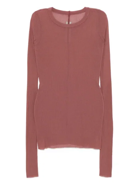 Top Rick Owens tricotate roșu