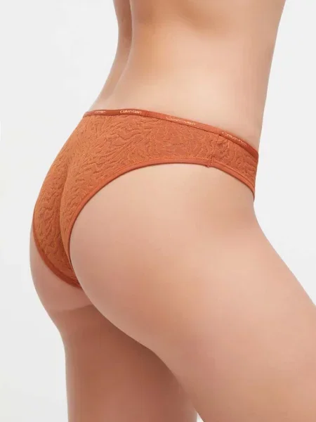 Nohavičky Calvin Klein Underwear oranžová