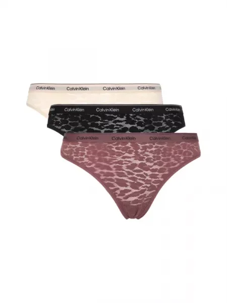 Calvin Klein Underwear De dantelă chiloți slipi roz