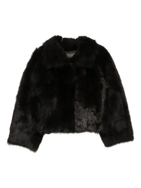 Oboustranná bunda Andrea Ya'aqov hnědá