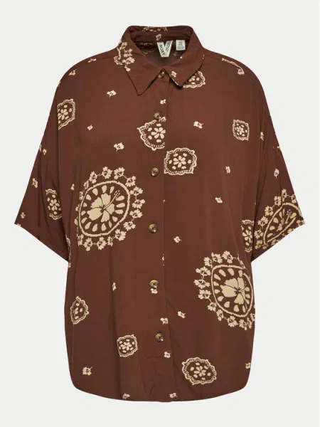 Roxy Cămașă Beach Nostalgia maro