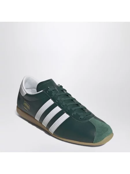 Sneakersy Adidas Originals skórzane zielone
