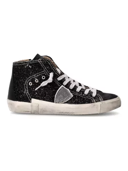 Buty do tenisa Philippe Model zamszowe do tenisa czarne