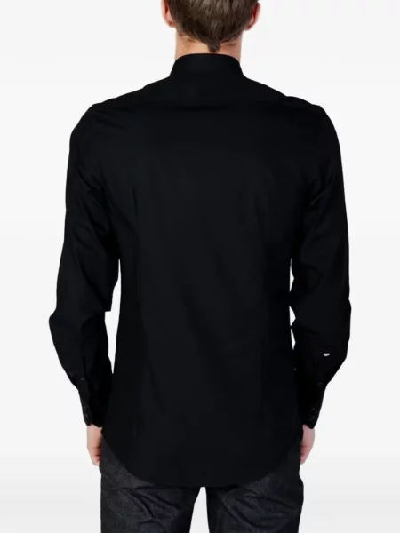 Cămașă Antony Morato din poplin negru