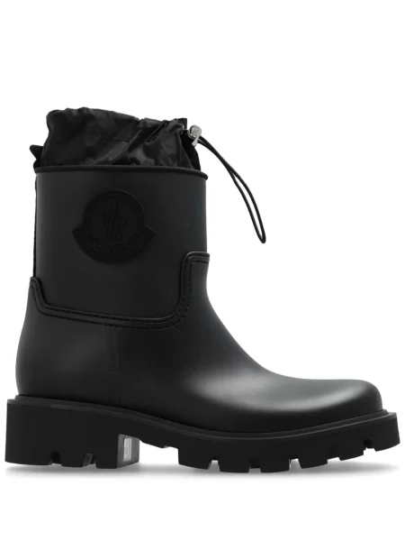 Cizme scurte Moncler slip-on negru