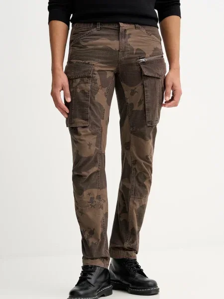 G-Star pantaloni de cu fason cargo verde