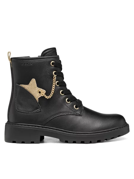 Auliniai batai Geox J Casey Girl M juoda