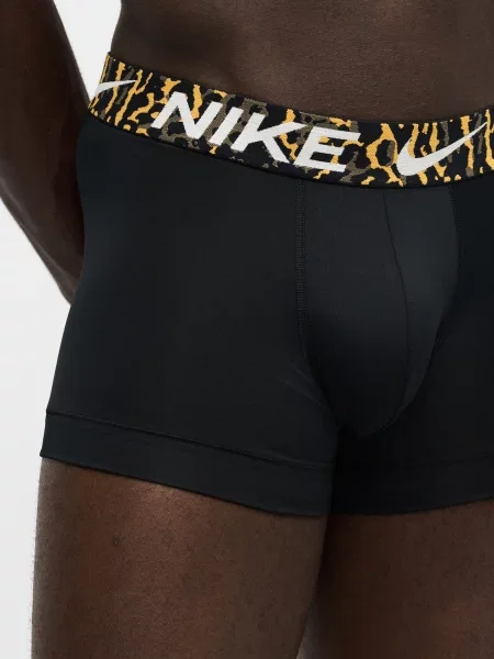 NIKE Underwear Boxerky žltá / antracitová / svetlosivá / zelená čierna