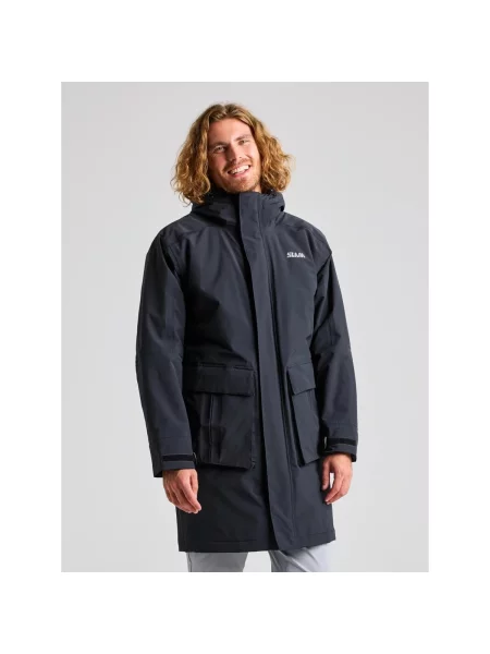 Lung geacă parka Slam negru