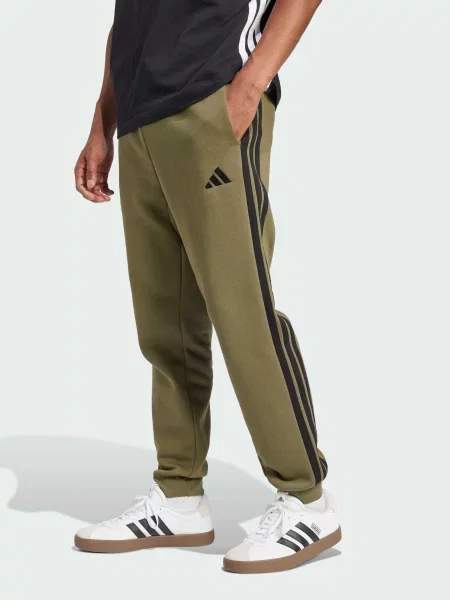 Джоггеры Adidas зеленые
