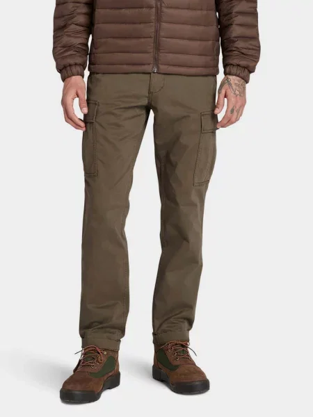 Карго Timberland Brookline Twill бавовна/еластан хакі