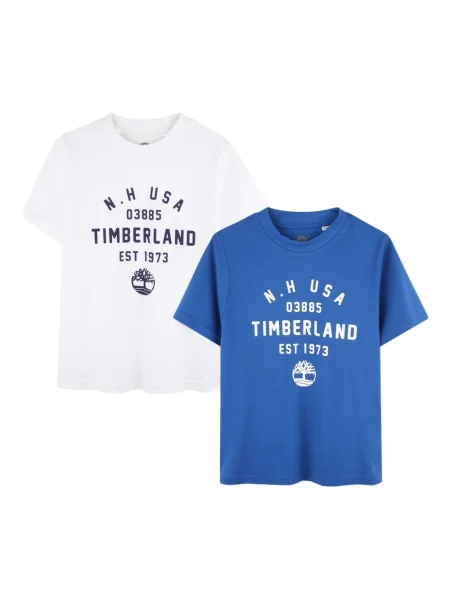 Koszula dziecięca Timberland biała