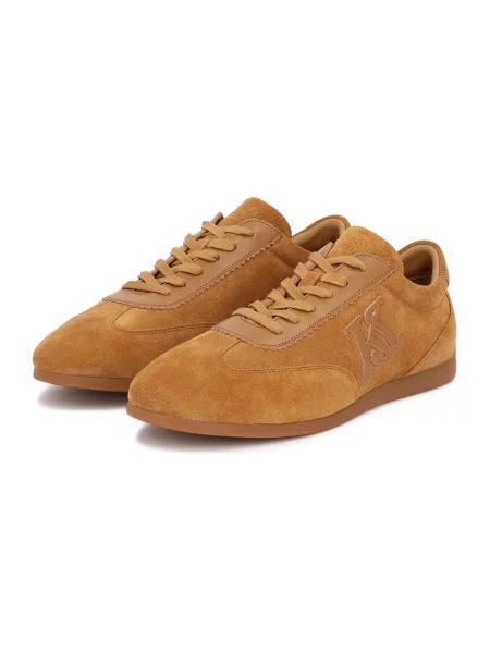 Sneakersy Kazar Studio brązowe